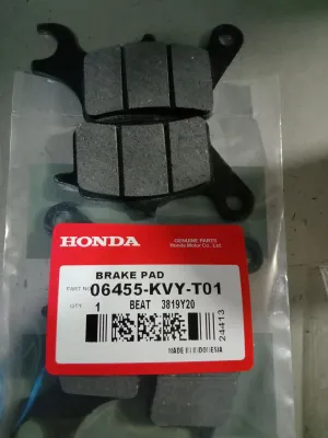 Honda genuine brake pad set for (Honda beat Fi V1 v2 beat carb/click12t v1) Indonesia/Thailand