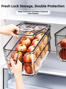 Food-Grade Refrigerator Storage Box For Eggs Fruits