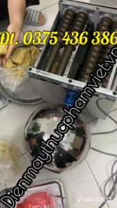 Máy làm viên chè khoai dẻo viên 16/19/23mm tuỳ chọn cỡ