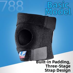 LP | Knee Support for Hiking Running Walking Soccer Basketball Badminton Half Moon Plate Protection