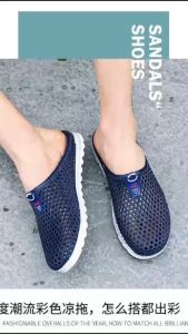 [HCM] Dép sục nhựa đi trong nhà sục đi mưa nữ chống nước (đặt tăng 1 size) iDEP SL004