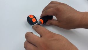 Obeng Plus Min ukuran Mini Bolak balik