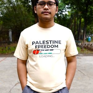 Desain Kaos Keren - Kaos Islami Distro Palestine Freedom Bahan Combed 20s Lembut dan Nyaman Standar Distro