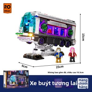 Funwhole | Khối Xây Dựng Xe Buýt Tương Lai Phong Cách Cyberpunk