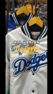 HOCKY - Jaket Varsity Touring Sunmori Motor Pria Tebal Bordir Jacket LA Dodgers Keren Premium