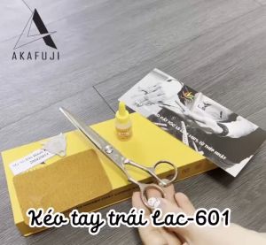 Kéo Cắt Tóc Tay Trái AKAFUJI LAC 601 SIZE 6.0 inches Thép Nhật Cao Cấp - Bảo Hành 12 Tháng
