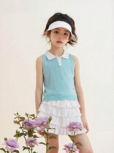 LOVESASAKIDS | Tencel Blend Soft Narrow-Shoulder Girls Tank Top