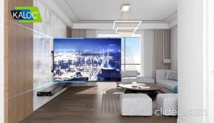 707mm KALOC DL-650E DL650E Long Cantilever 32 to 60 Inch TV Tilt Swivel Extension Bracket Wall Mount 30kg 3057.1