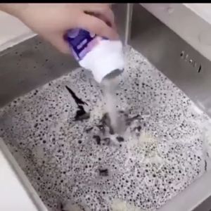 Bột Thông Cống Cực Mạnh - Thông Tắc Cống Đường Ống Bồn Cầu Bồn Rửa Mặt