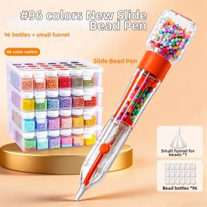 XIONGBUFAN | Press-and-Click Bead Pen DIY 3D Art Creation Tool