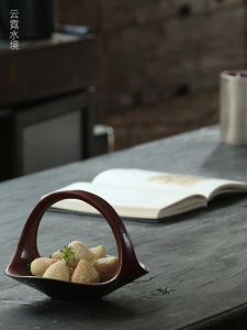 ศิลปะ โต๊ะน้ำชาเซรามิกผลงานชิ้นเอกของแท้ ดีไซน์ คุณภาพระดับพรีเมียม ถาดใส่ผลไม้ สไตล์ชนบท อุปกรณ์ตกแต่งบ้าน