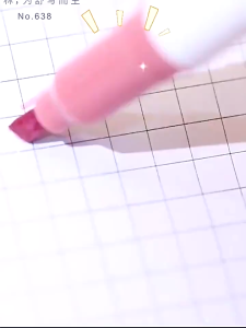 Highlighter Set Student Stationery Colour Pen School Shiny Pen Alat Tulis Pen Penanda Warna-Warni