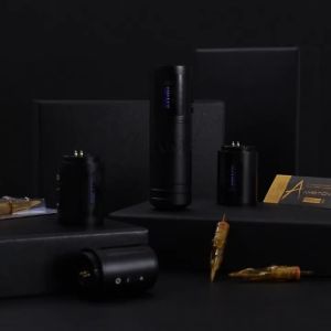 Ambition | Ambition Ninja Ultra Kit Wireless Tattoo Machine Coreless Motor Straight Rod Stroke 3.5+4.0mm Pen for Professional Tattoo Artist
