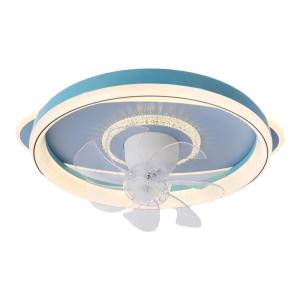 Chigo | Rotating Oscillating Nordic Ceiling Fan Light for Bedroom and Dining Room