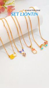 kalung xuping kalung anak karakter lucu perhiasan lapis emas gold 24k KA 010