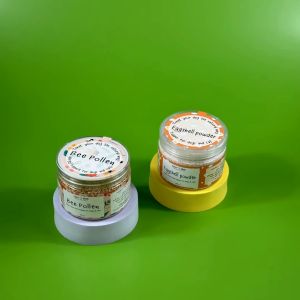 เซ็ทคู่ผงโรยอาหาร สำหรับสุนัขและแมว ผงเปลือกไข่ไก่ เกสรผึ้ง Eggshell Powder Bee pollen Topper Dobbys bakery