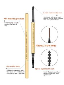 MONLEYTA | Waterproof Sweatproof Long-lasting Eyebrow Pencil 5 Pieces