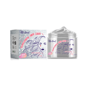 7 สี DIY ขนย้อมโคลนผมสีขี้ผึ้งชั่วคราวสีผมครีมล้างง่ายยาวนาน Dye สําหรับคิ้วเคราสี