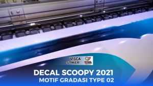 Desain Stiker Scooter Full Body 2021, 2022 & 2023