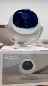 Mini Portable Home Projector 4K Cinema Android11 WiFi 6 Bluetooth 5.2 Auto Correction 360° Rotatable Outdoor Smart Beamer