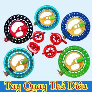 [HCM][COMBO 1 TẶNG 1 ]  Phụ kiện Diều- Tay quay  ( Tặng kèm 150 mét dây + móc khoá cường lực chịu tải 40 ký )