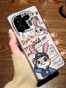 Cartoon Protective Phone Case for VIVOiQOO15/13 Neo10 Z10 Turbo+ Transparent Z9 New 7SE Suitable for Men And Women