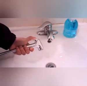 Vòi xịt vệ sinh nhựa ABS mạ crom cao cấp bền bỉ Vòi xịt vệ sinh tăng áp kèm dây dẫn và đế cài