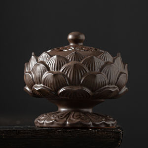 Creative Lotus Shaped Incense Burner