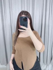 Risette Top | Top Basic Long Sleeve Knit / Atasan Wanita 1888