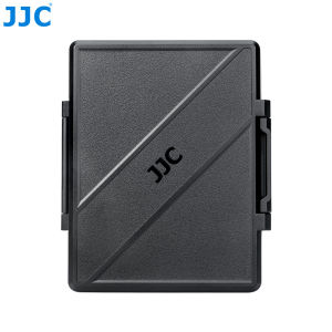 JJC 45 Slots Memory Card Case For 15 SD Cards 30 MicroSD Cards 1 AirTag Water-Resistant Anti-Shock Memory Card  Storage Holder