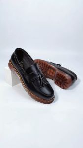 Sepatu Pantofel Wanita HOKZY CASIA Black - Sepatu Loafers Womens Shoes Formal Loafer