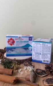 Muối Ăn Ít Natri SALT DIET US – Ăn Ngon Không Lo Cao Huyết Áp Tim Mạch Giải Độc Cơ Thể Hộp 20 Gói