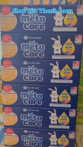 (HSD T5-2026) Thùng 48 Hộp Sữa Nước Nutricare Metacare ECO Phát Triển Toàn Diện 180ml.