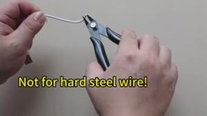 2-Pack 5" Flush Cutters Black Ultra-Precise Micro Wire Cutters for Electronics Jewelry and Plastic Models
