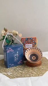 [FREE BOX] Aveline Hampers Mangkok Peralatan Makan Porselen / Souvenir Mangkok Keramik Japannase Souvenir Mangkok Set Hampers Kado
