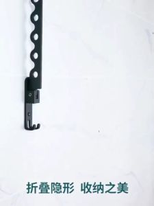 【Angel House】Aluminum Foldable Wall Clothes Hanger & Retractable Clothes Drying Rack