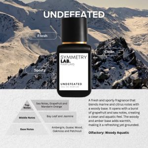 Undefeated Eau De Parfum by Symmetry Lab Parfums