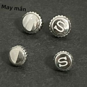 Vỏ Đồng Hồ Chất Lượng Cao Crown S Dành Cho Máy NH34 NH35 NH36 Chống Nước Thay Thế Nhiều Loại Dụng Cụ Sửa Chữa Phù Hợp Với NH35