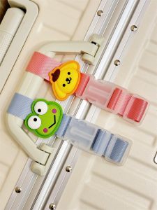 Suitcase Hanging Buckle Backpack Buckle Cute Cartoon Traveling Trolley Case Hook External Portable Anti-Lost Ratchet Tie down
