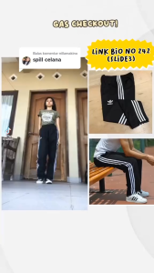 PROMO GRATIS ONGKOS KIRIM Celana Panjang Gym Sport Desain TerViral // Celana olahraga panjang korean style