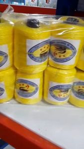 bigbluemallเชือกทอเสื่อ เหลืองเป็ด 2 ขีด+แกน เชือกเสื่อ ทอสาด ทอเสื่อ เชือกโยง เชือกผูกแตง เชือกผูกมะระ