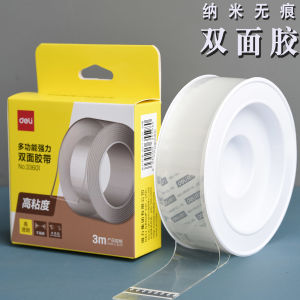 Băng Keo Siêu Dính Deli Nano Magic Băng Keo Hai Mặt Trong Suốt Không Để Lại Dấu Vết Băng Keo Dán Điện Thoại Di Động Băng Keo Siêu Dính
