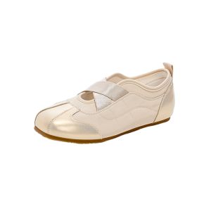Josiny | Color Block Easy-on Slipper Ballerina Shoes