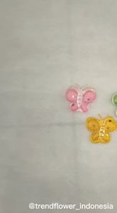 Kupu kupu aksesoris rambut patch unik dan lucu jepit rambut