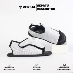Sepatu Sandal Diabetes Kesehatan Super Empuk Pria dan Wanita series tali kokop Size 36-47