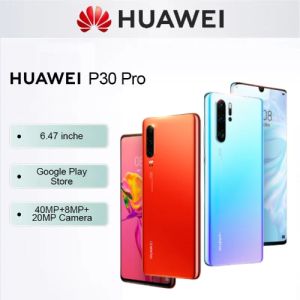 Re-furbished Phone HUAWEI P30 Pro 4G Smartphone Android 6.47 inch 512GB ROM 40MP+32MP Camera Waterproof Cell phone Google Play Store Mobile phones