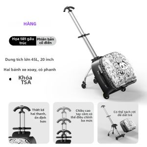 HAXIU | Vali Du Lịch Phù Hợp Cho Trẻ Em Đi Xe