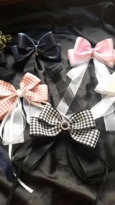 Kẹp Tóc/ Cột Tóc Nơ Tiểu Thư Cao Cấp.