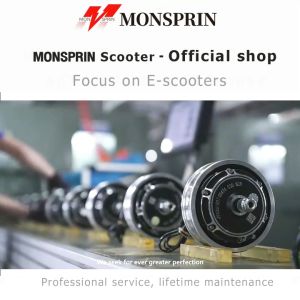 การรับประกันในท้องถิ่น สกู๊ตเตอร์ไฟฟ้า MONSPRIN Q9 ราคาถูกๆ พับได้ 20kg น้ำหนัก ความเร็ว 35KM/H ระยะ กันน้ำ & ฝุ่น IP54 ไม่ใช้ยางใน 10 นิ้วยางเรเดียล สำหรับการใช้งาน รถจักรยานไฟฟ้า สกู๊ตเตอร์เด็กโต สกูตเตอร์ไฟฟา สกู๊ตเตอร์ไฟฟ