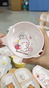 Chén Bát Ăn Dặm Cầm Tay Honper Nhựa PP Cao Cấp An Toàn Cho Bé CarynLAZADA